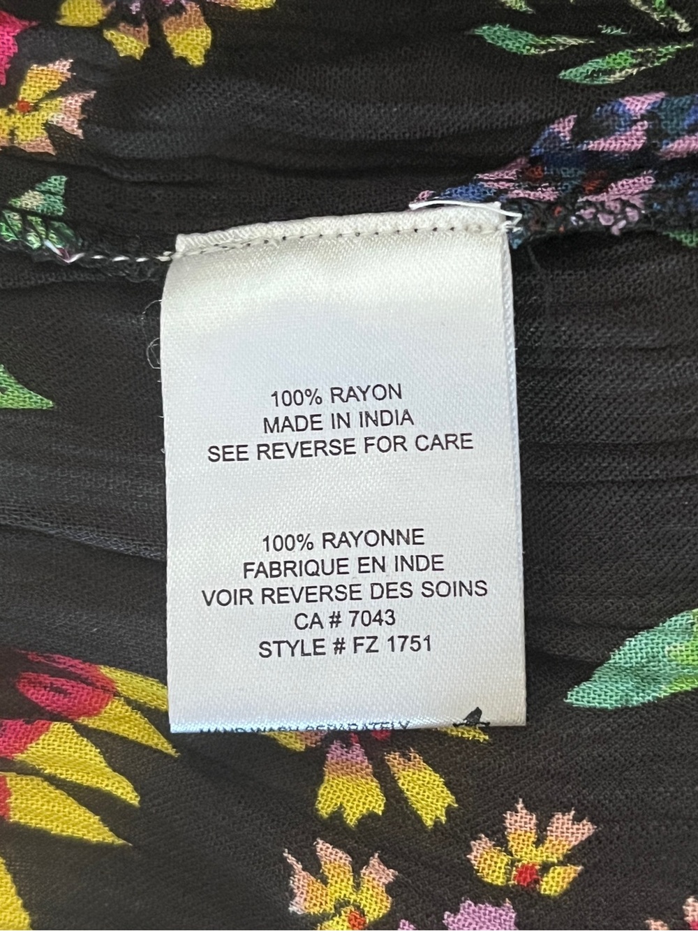 Patrons of Peace Floral Culottes Wide Leg Pants with Pockets Topical Resort M - Picture 7 of 13